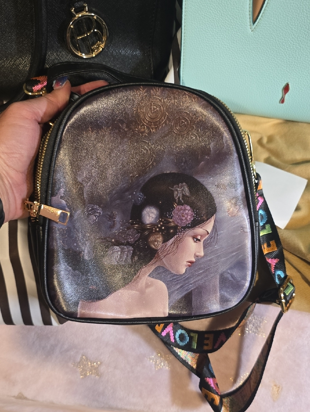 Art three-way bag